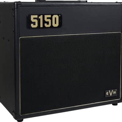 EVH 5150 Iconic Series 15W EL34 1X10 Combo Guitar Amp, Black, 120V image 1