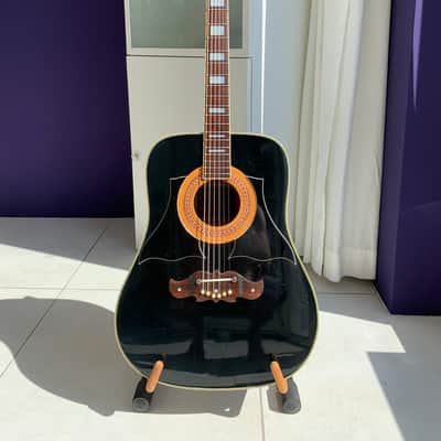 Ibanez Concord 752 "Black Beauty" | Vintage Acoustic Guitar | Japan 1976 image 3