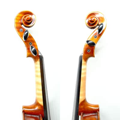 Handmade 1/8 Violin Outfit–European Wood, One Piece Back, Sweet Sound, Case &Bow image 4