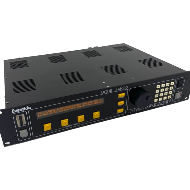 1980s Eventide H3000 B Broadcaster Version Ultra-Harmonizer Black