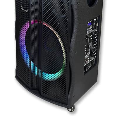 IDOLmain IPS-DJ09 Professional Bluetooth Portable Rechargeable Party Speaker 1500W With Dual Wireless Microphones image 5