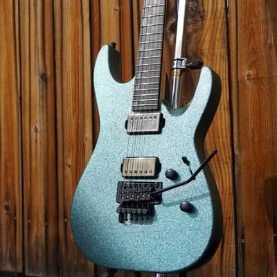 ESP Custom Shop Original M-II DLX Ebony Board   Granite Sparkle Satin 6-String w/ Case (2025) Bild 4