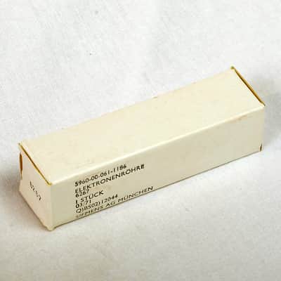 Siemens 6267/ EF86 pre amp tube NOS image 9