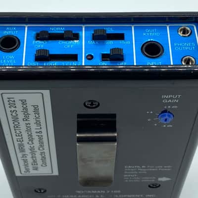 Rockman X100 Rev 10 w/Dry Mod (NEW CAPACITORS) SR&D Scholz Headphone Amplifier image 2