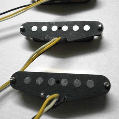 Stratocaster Schecter F500-T Pickups SET Alnico 5 .250" F500T COIL TAPPED Knopfler Blackmore Strat image 6
