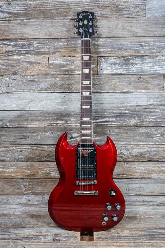 Gibson Custom SG Standard Fat Neck 3-Pickup - Sparkling Burgundy image 1