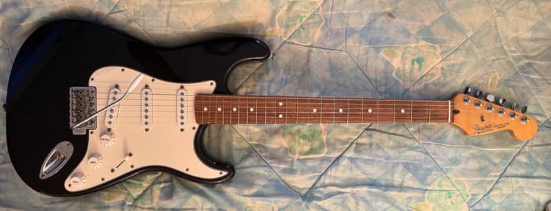 1999 FENDER Standard Stratocaster SSS - Rosewood, BLACK image 1