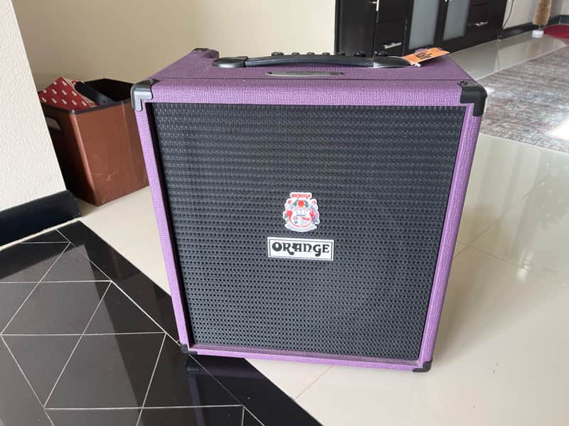 Orange Crush Bass 50 Glenn Hughes Limited Edition 50-Watt 1x12" Bass Combo 2021 - Purple image 1