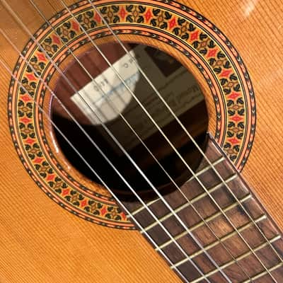 Manuel Rodriguez C 1990 - Solid Spruce Top, Solid Rosewood Back Sides and Fret Boars Ebony Headstock image 7