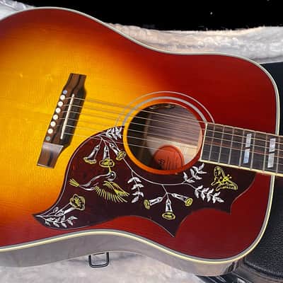 NEW! Gibson Custom Shop Hummingbird Rosewood 3-Piece Back Acoustic-Electric Guitar - Rosewood Burst - 5.1 lbs - Authorized Dealer! G06881 image 1