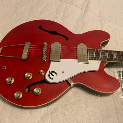 Epiphone Casino Guitar Red and Black Color 2024 image 2