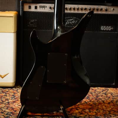 Schecter Synyster Gates Signature Synyster Custom with Seymour Duncan Pickups 2007 - 2015 - Black with Silver Pinstripes image 8
