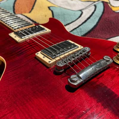 Gibson Les Paul Standard Limited Edition 2005 Black Cherry w/ Ebony Fretboard image 6