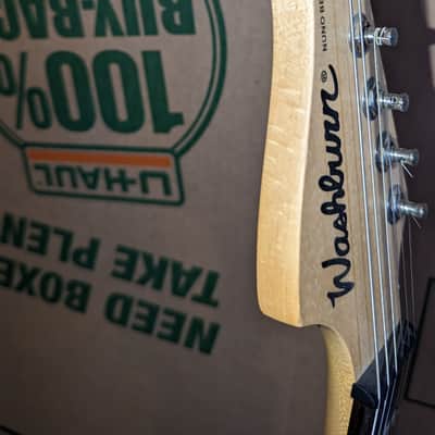 Washburn Washburn Nuno Bettencourt Signature Model Electric Guitar-Natural Matte 2014 - Matte image 7