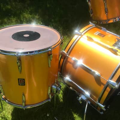 Premier Elite 1977 Polychromatic Gold Drum Kit image 5