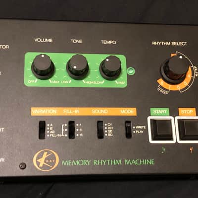vintage rare drum machine Kay Memory Rhythm Machine (DRM-1) 1980s image 1