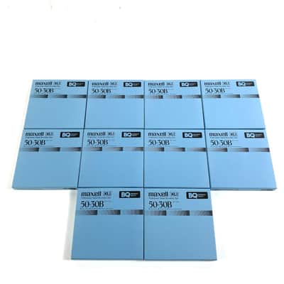 Maxell XLI 50-30B BQ Open Reel Tape Black Lot of 10 #2 TGHM image 4