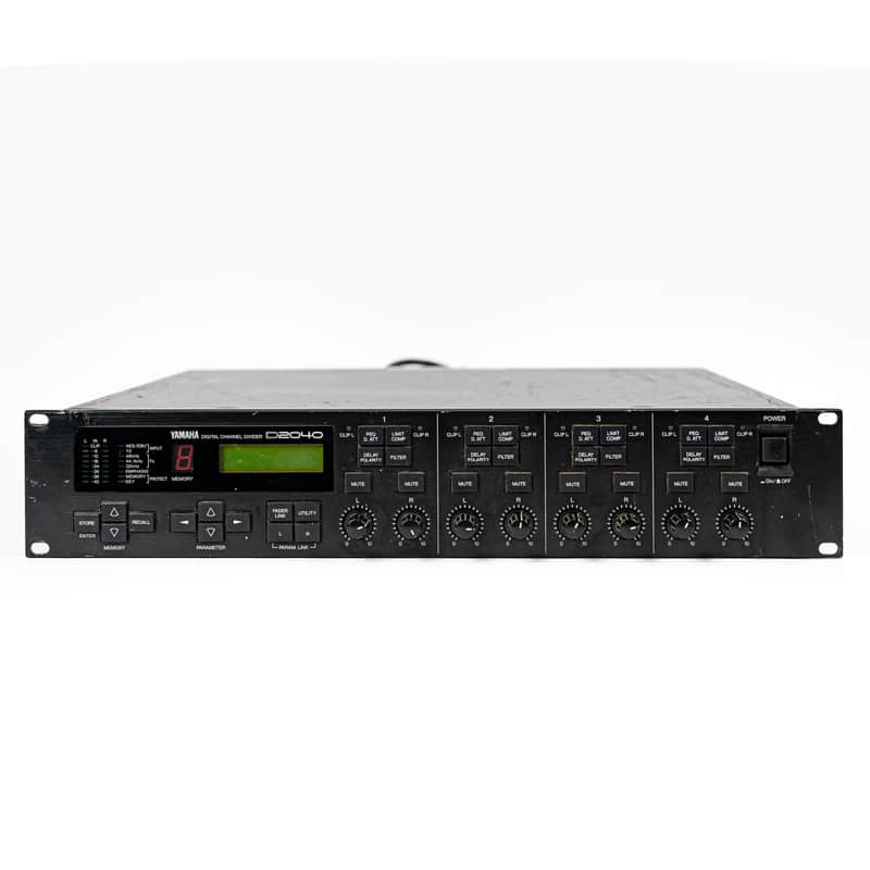 Yamaha D2040 Dual-Channel 4-way Digital Crossover / System