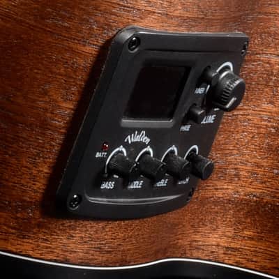 Walden G570ETB Natura Solid Cedar Top Grand Auditorium Acoustic-Electric - Open Pore Satin Tobacco Burst (G570ETB/W) image 3