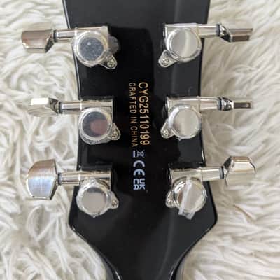 Gretsch Electromatic Premier Solid Body Jet, Ebony Fretboard, Onyx Storm Finish image 2