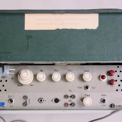 1955 Dynacord DA15V Combo Amplifier - Grey & Green image 6