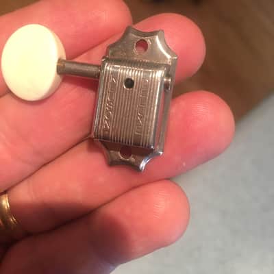 Kluson Deluxe Double Line Butterbean Tuner - 1964 1965 1966 1967 1968 TREBLE Side image 1