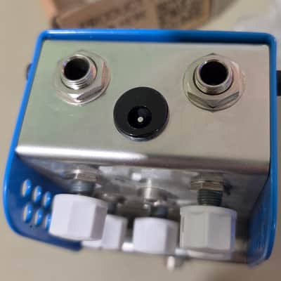 ThorpyFX Peacekeeper V2 Low-Gain Overdrive 2024 - Silver/Blue/White image 6