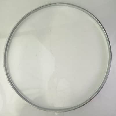 Gretsch 16"Single-Flange Broadkaster Floor Tom Drum Batter Rim/Hoop Chrome-Brass image 6