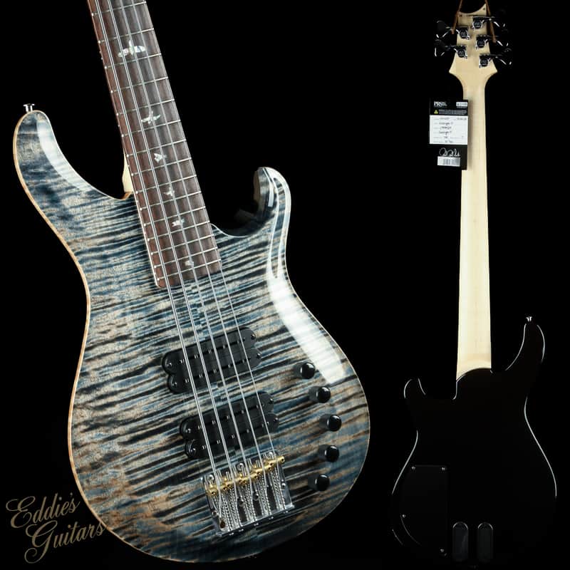 PRS Grainger 5 String Bass - Faded Whale Blue image 1