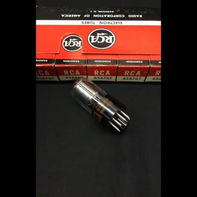 Full Sleeve (5) NOS NIB RCA 6SA7GT Glass Radio Vintage Vacuum Tubes B.9610 image 1