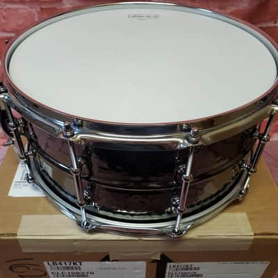 Ludwig *Pre-Order* Black Beauty Brass 6.5x14" Hammered Shell Snare Drum Tube Lugs LB417KT | Made in the USA | Special Order | Authorized Dealer image 8
