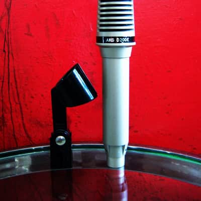 Vintage 1970's AKG D200E Cardioid Dynamic Microphone Low Z w accessories D190E D1000E # 2 image 16