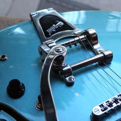 VINTAGE "VSA500B with Bigsby, Gun Hill Blue" 3, 95 KG image 5