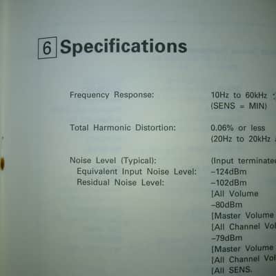 Owner's Manual for Roland M-240R 24 Channel Line Mixer 1990 image 9