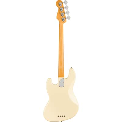 Fender American Professional II Jazz Bass MN (Olympic White) - 4-String Electric Bass image 2