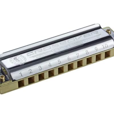 Hohner Marine Band Crossover Diatonic Harmonica Key C image 1
