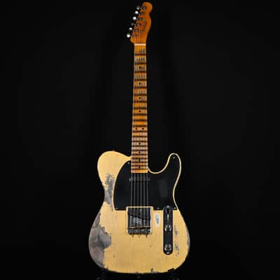 Fender Custom Shop '52 Telecaster Super Heavy Relic- Aged Nocaster Blonde 2026 (R149628) image 2