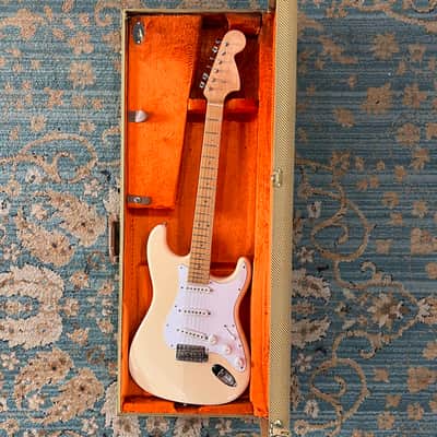 Fender Eric Clapton Partscaster Stratocaster with Lace Sensor Pickups 1994 - 2000 - Olympic White image 6