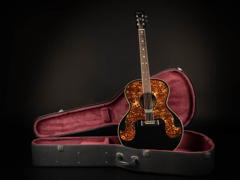 1991 Epiphone SQ-180 Everly Brothers Signature - Black | | Reverb