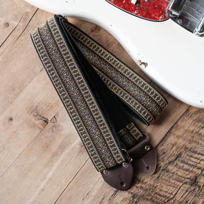 Vintage Ethnic 60s/70s Hippie Guitar Strap / Handmade in the UK / Case Candy image 1