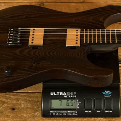 Mayones Aquila Cardinal 6 Adam Christianson Baritone Signature - Ebony - Antique Black image 8