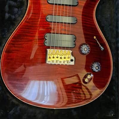 PRS 509 -Paul Reed Smith 509 10-Top 2020 - Tiger Red image 7