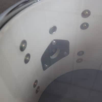 Ludwig Accent 8x10" Rack Tom Drum White Sparkle image 8