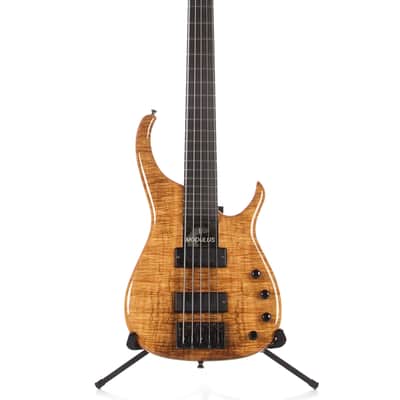 2007 Modulus Quantum Q5 5 String Bass -KOA TOP- image 3