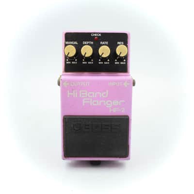 Boss HF-2 Hi Band Flanger 1986 Made in Japan Guitar Effect | Reverb