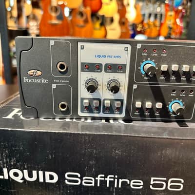 Focusrite Liquid Saffire 56 Firewire Audio Interface 2010s - Black image 2