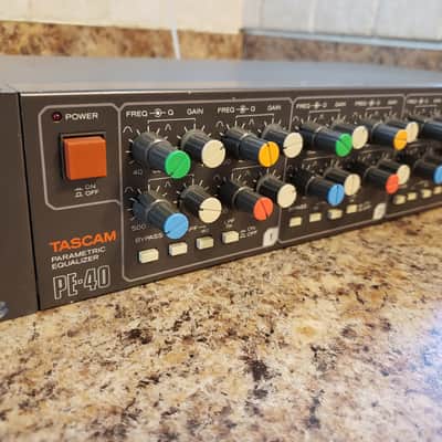 Tascam PE-40 4ch Parametric EQ image 1