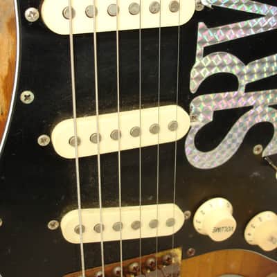 Stevie Ray Vaughan Distressed SRV Replica Strat Guitar image 9