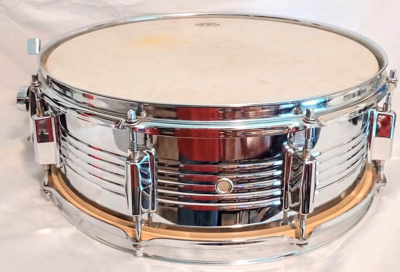 Unmarked VINTAGE STENCIL SNARE DRUM 70's - COS image 1