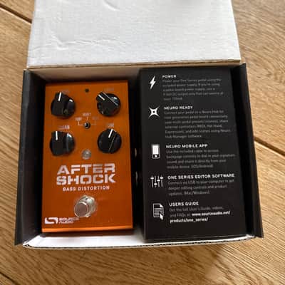 Source Audio Aftershock Bass Distortion 2016 - Present Orange image 2